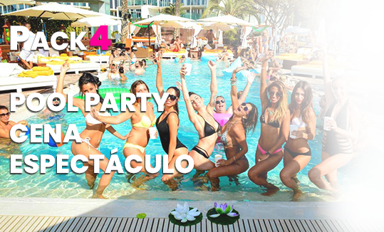 PACK 4 POOL PARTY+CENA ESPECTACULO MOJACAR